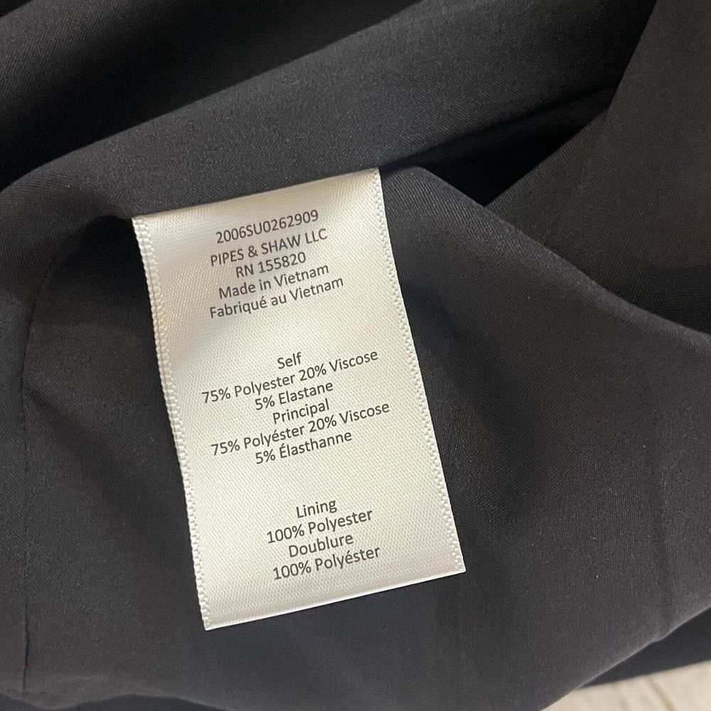 Veronica Beard Meadow Puff Sleeve Minidress Size 2 Black - Picture 9 of 13